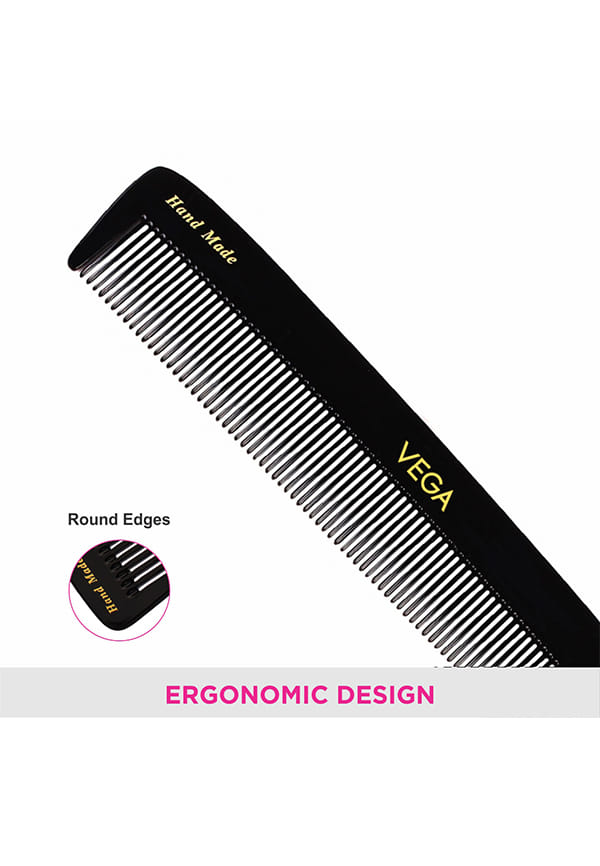 Dressing Hair Comb, Handmadefor Men and Women, Black (HMBC-123) – thumbnail 5