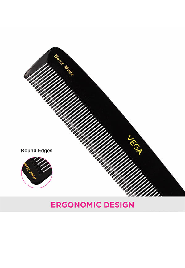 Dressing Hair Comb,Handmadefor Men and Women, Black(HMBC-124) – thumbnail 4