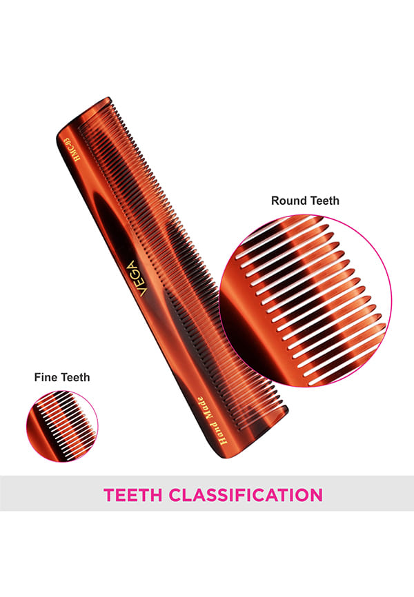Vega Handcrafted Graduated Dressing Hair Comb (HMC-03) – thumbnail 4