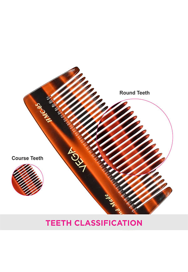 Vega Handcrafted Graduated Dressing Hair Comb (HMC-05) – thumbnail 4
