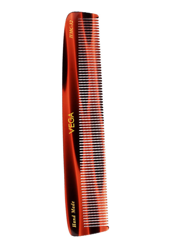 Vega Handcrafted Graduated Dressing Hair Comb made with Cellulose Acetate (HMC-32) Vega Handcrafted Graduated Dressing Hair Comb made with Cellulose Acetate (HMC-32)