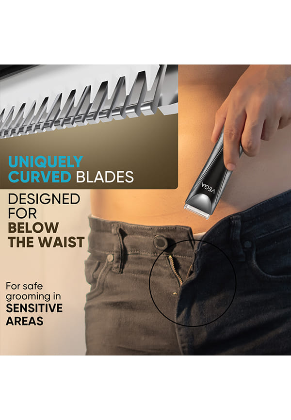 Cleanball Full Body Trimmer | Multi-Purpose Body | IPX5 Waterproof | No Nicks/Cuts | 90min Runtime with LED Flashlight – thumbnail 4