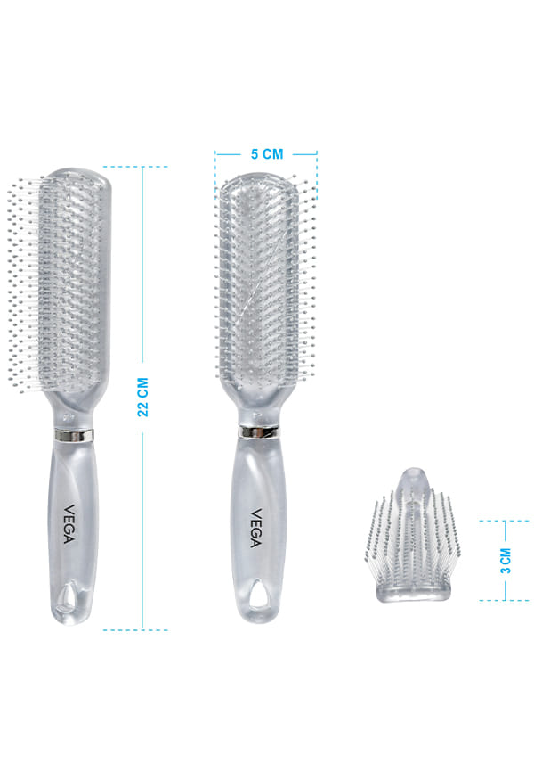 Flat Brush - Silver (R8-FBS) – thumbnail 3