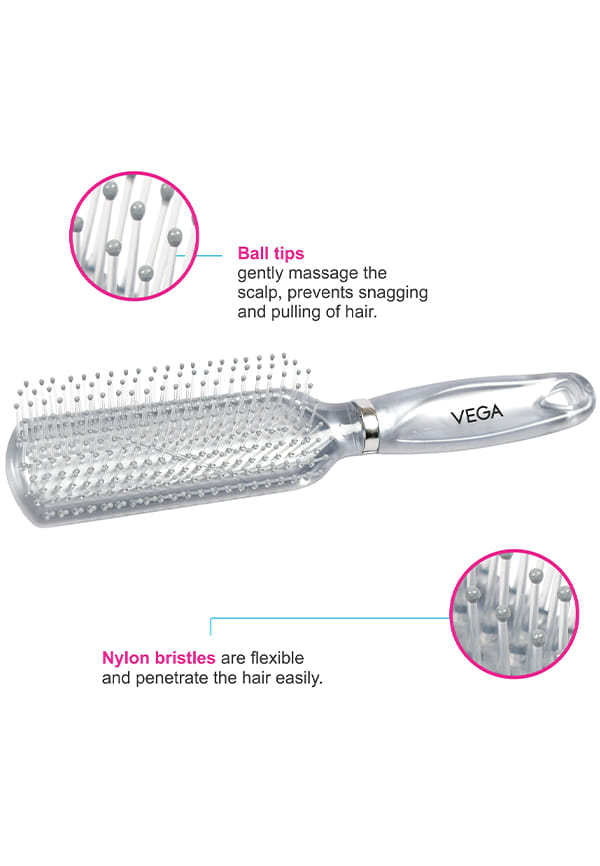Flat Brush - Silver (R8-FBS) – thumbnail 4