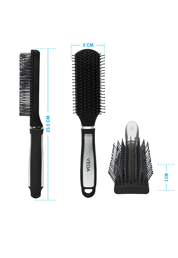 Flat Hair Brushfor Women and Men (E14-FB) – thumbnail 3