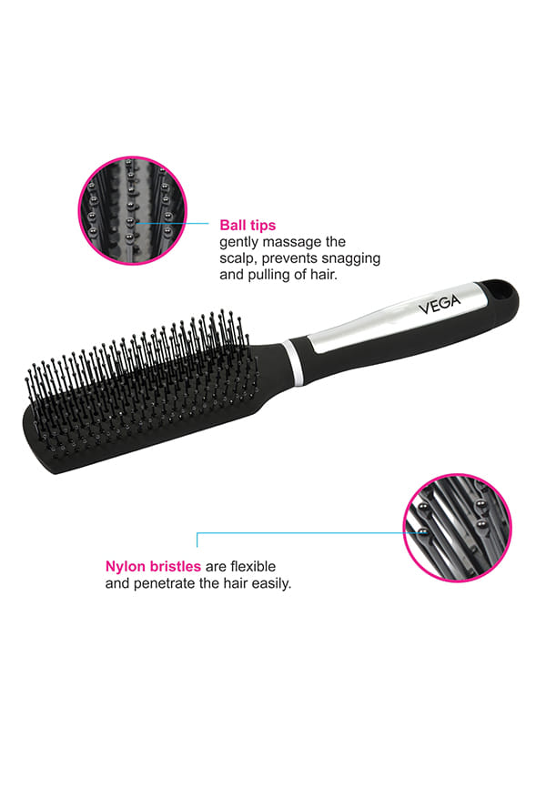 Flat Hair Brushfor Women and Men (E14-FB) – thumbnail 4