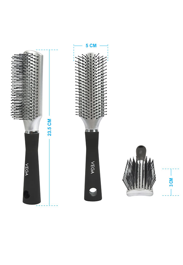 Flat Hair Brush (India's No. 1* Hair Brush Brand) for Men & Women (R10-FB) – thumbnail 3