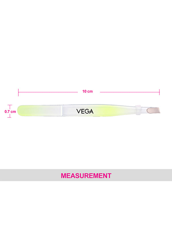 Gorgeous Green Tweezer - Slant Tip (TW-07) – thumbnail 2