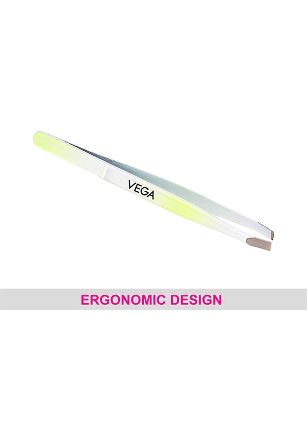 Gorgeous Green Tweezer - Slant Tip (TW-07) – thumbnail 3