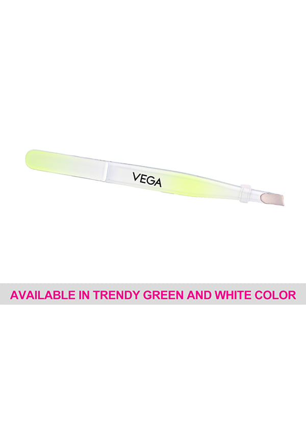 Gorgeous Green Tweezer - Slant Tip (TW-07) – thumbnail 5