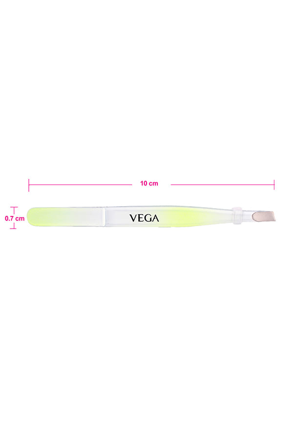Gorgeous Green Tweezer - Slant Tip (TW-07) – thumbnail 2
