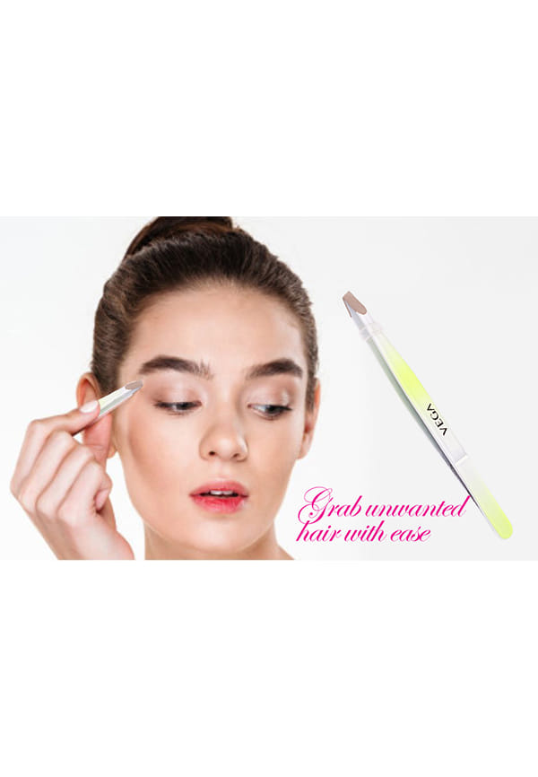 Gorgeous Green Tweezer - Slant Tip (TW-07) – thumbnail 7