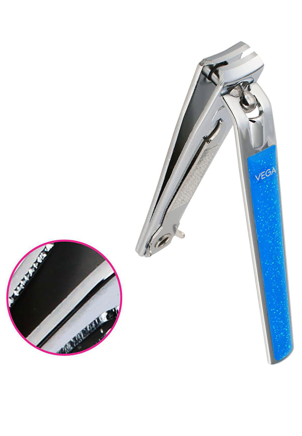 Large Nail Clipper, Glitter, Colour May Vary, (LNC-02) – thumbnail 2