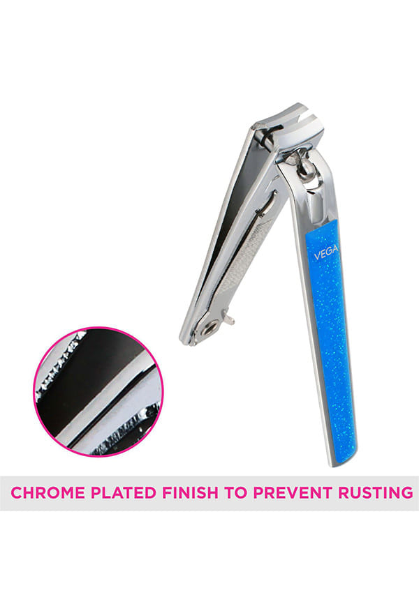 Large Nail Clipper, Glitter, Colour May Vary, (LNC-02) – thumbnail 2