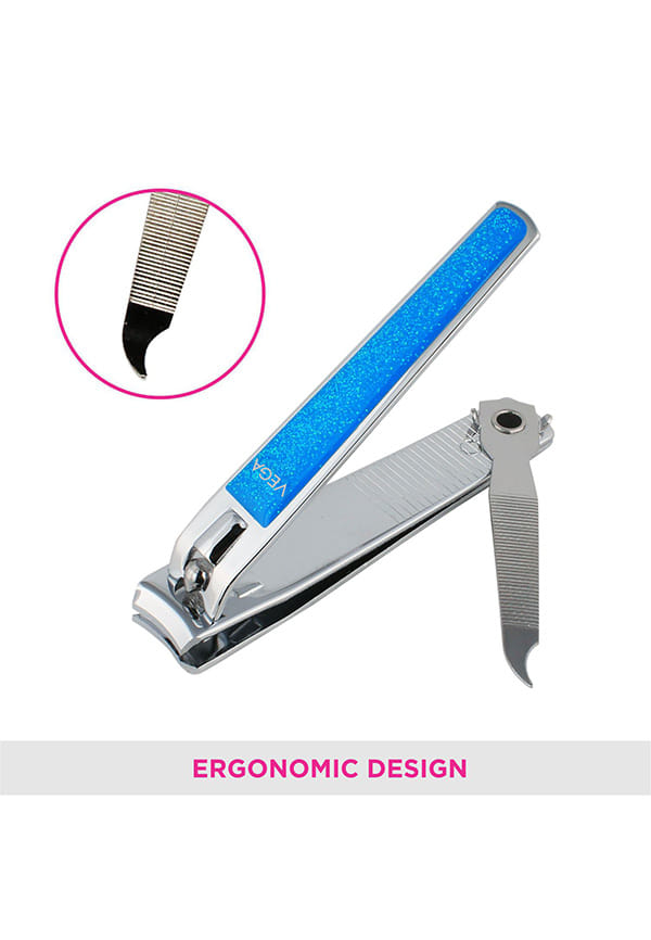 Large Nail Clipper, Glitter, Colour May Vary, (LNC-02) – thumbnail 3