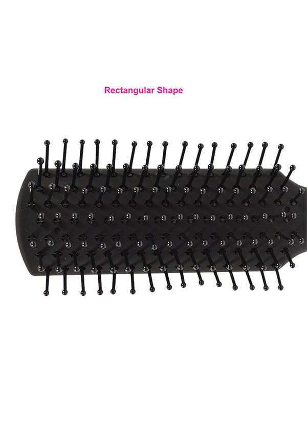 Mini Flat Hair Brush (India's No. 1* Hair Brush Brand) for Men & Women(R7-FB) – thumbnail 5