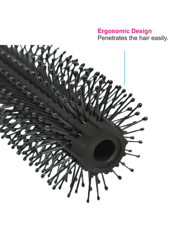 Mini Round Hair Brushfor Adding Curls, Volume & Waves In Hairs| Men and Women| All Hair Types (R5-RB) – thumbnail 6