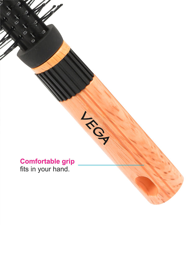 Mini Round Hair Brushfor Adding Curls, Volume & Waves In Hairs| Men and Women| All Hair Types (R5-RB) – thumbnail 7