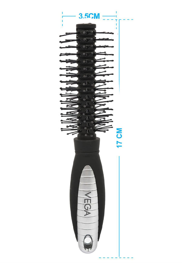 Mini Round Hair Brushfor Adding Curls, Volume & Waves In Hairs| Men and Women| All Hair Types (R7-RB) – thumbnail 3