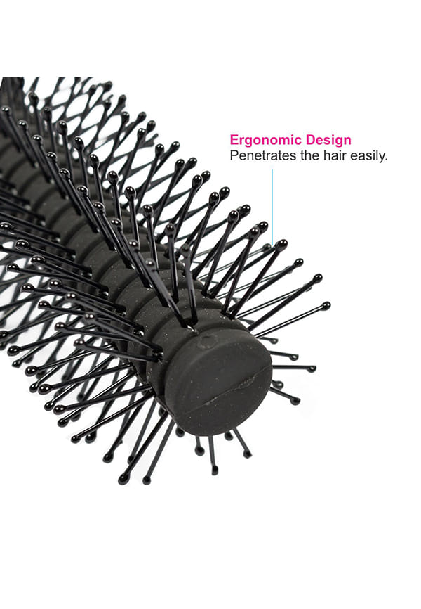 Mini Round Hair Brushfor Adding Curls, Volume & Waves In Hairs| Men and Women| All Hair Types (R7-RB) – thumbnail 6