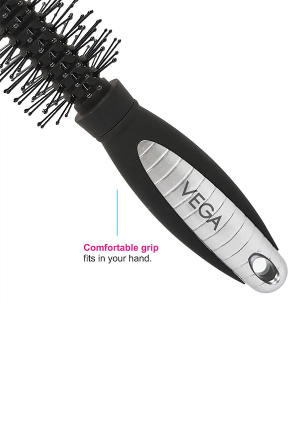 Mini Round Hair Brushfor Adding Curls, Volume & Waves In Hairs| Men and Women| All Hair Types (R7-RB) – thumbnail 7
