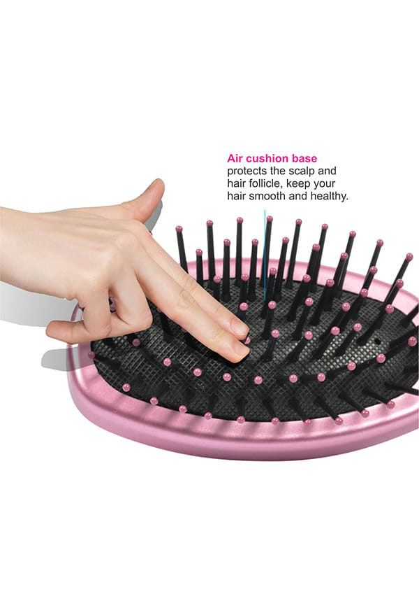 Mini Flat Hair Brush (India's No. 1* Hair Brush Brand) for Men & Women (R1-MB) – thumbnail 6