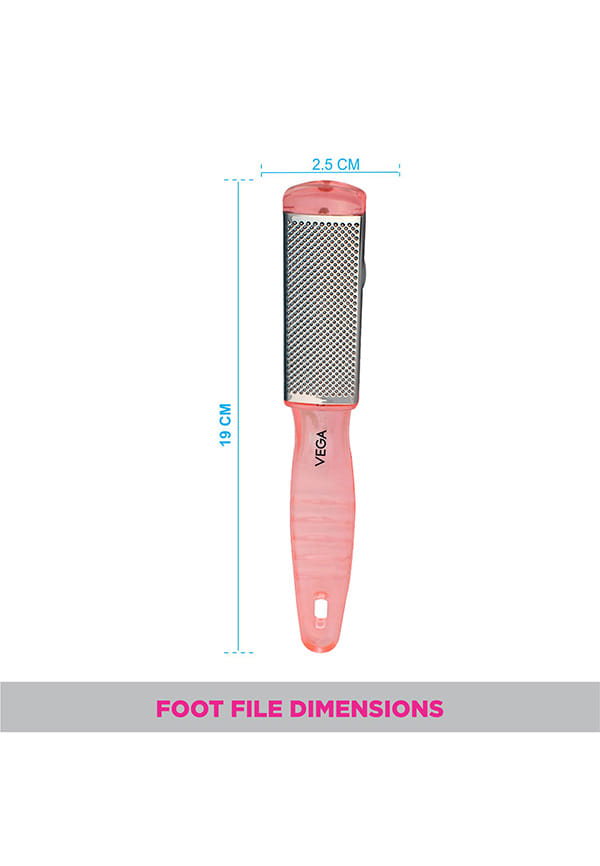 Vega Pedicure File- Dual Side, Color May Vary, (PD-03) – thumbnail 2