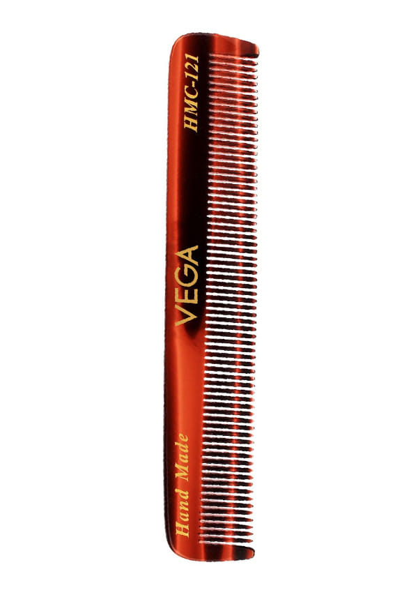 Vega Handcrafted Pockect Hair Comb made with Cellulose Acetate (HMC-121) Vega Handcrafted Pockect Hair Comb made with Cellulose Acetate (HMC-121)