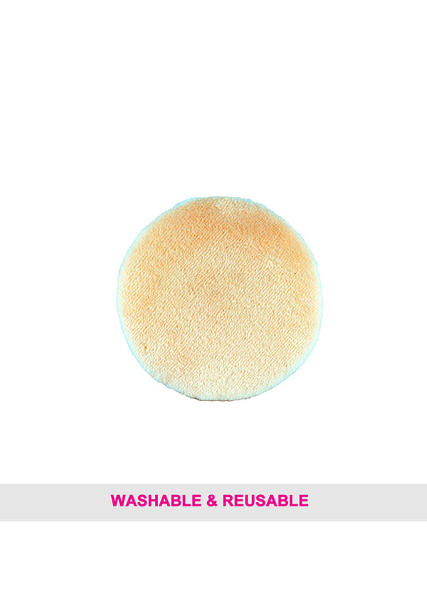 Vega Powder Puff Makeup Cotton Applicator & Foundation Blender, Off White, (PP-75) – thumbnail 4