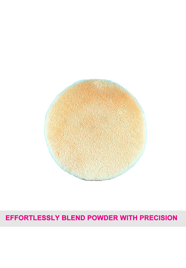 Vega Powder Puff Makeup Cotton Applicator & Foundation Blender, Off White, (PP-75) – thumbnail 6