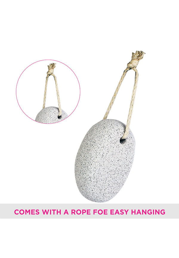 Vega Oval Shaped Pumice Stone, White (PD-16) – thumbnail 4