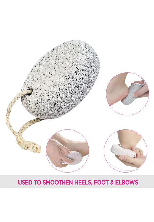 Vega Oval Shaped Pumice Stone, White (PD-16) – thumbnail 5