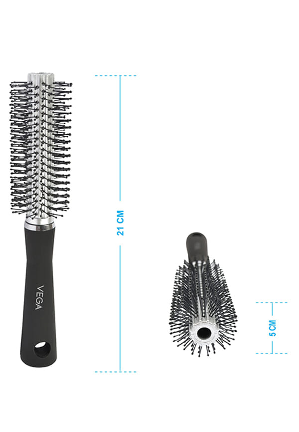 Round Hair Brushfor Adding Curls, Volume & Waves In Hairs| Men and Women| All Hair Types (R10-RB) – thumbnail 3