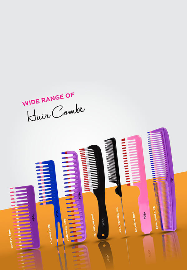 Shampoo Combwith Wide Tooth, Blue (1269) – thumbnail 7