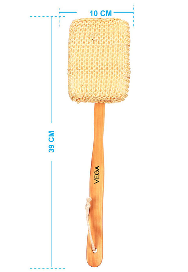 Sisal Sponge Bath Brush (NBA 1/4) – thumbnail 2