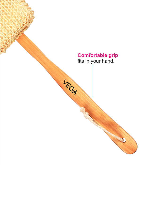 Sisal Sponge Bath Brush (NBA 1/4) – thumbnail 6