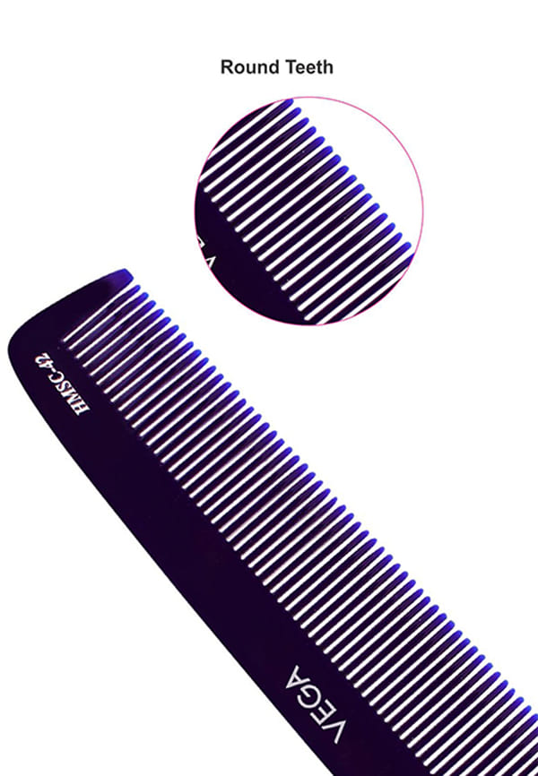 Spectra Dual Color -Graduated Dressing Hair Comb,Handmade for Men and Women, (HMSC-42) – thumbnail 5