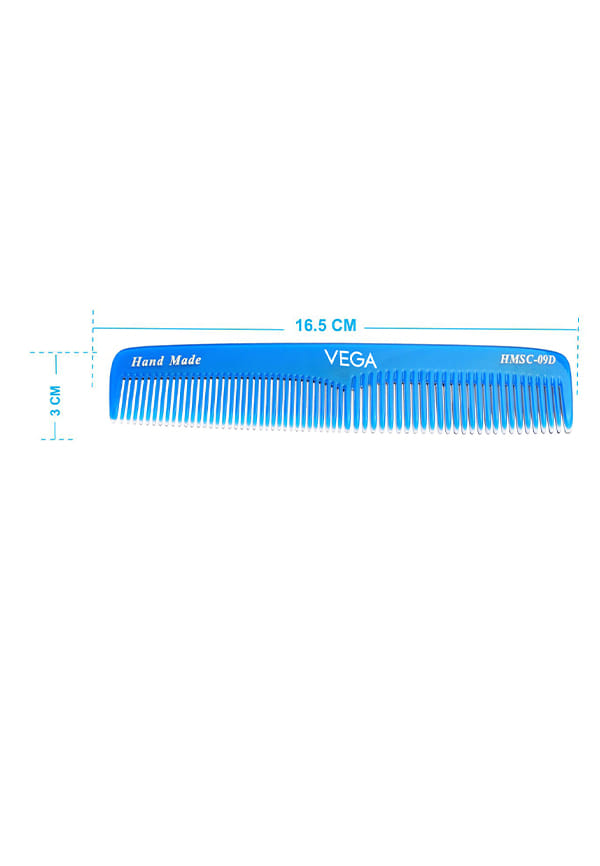 Spectra Dual Color -Graduated Dressing Hair Comb,Handmade for Men and Women, (HMSC-09D) – thumbnail 3