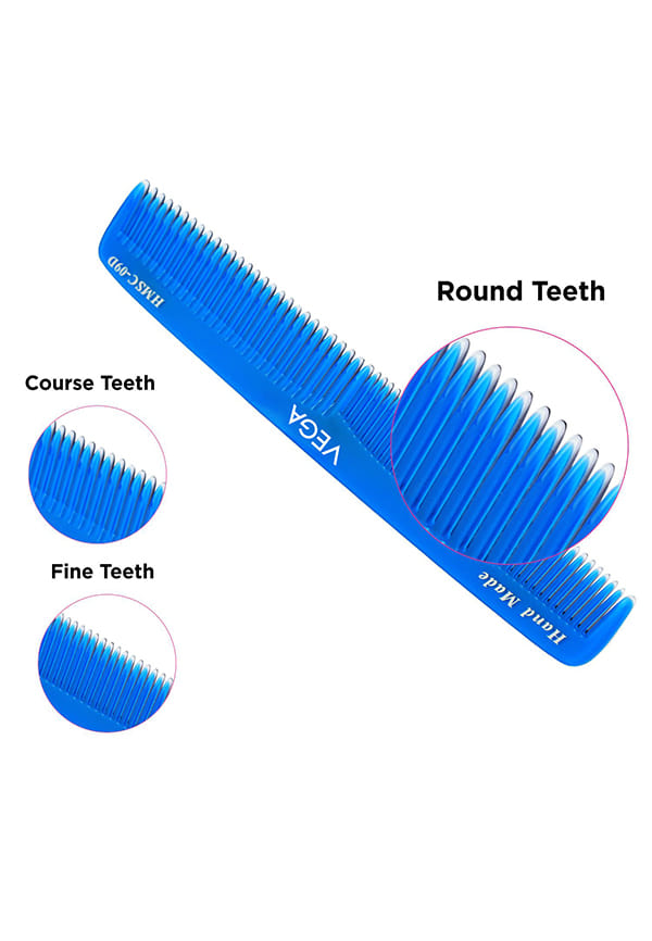Spectra Dual Color -Graduated Dressing Hair Comb,Handmade for Men and Women, (HMSC-09D) – thumbnail 6