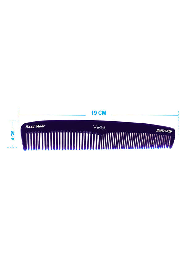 Spectra Dual Color -Graduated Dressing Hair Comb,Handmade for Men and Women, (HMSC-02D) – thumbnail 3