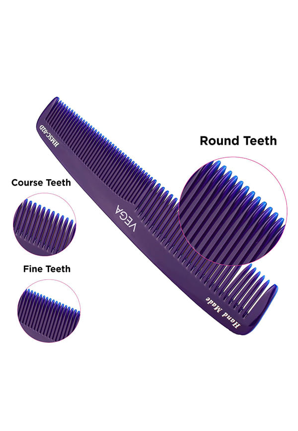 Spectra Dual Color -Graduated Dressing Hair Comb,Handmade for Men and Women, (HMSC-02D) – thumbnail 6
