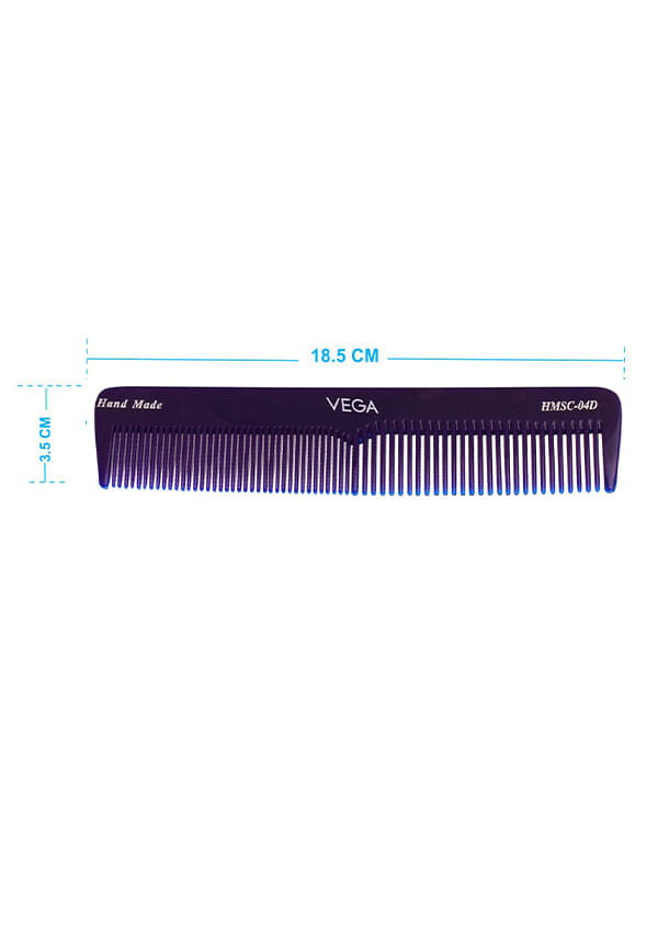Spectra Dual Color -Graduated Dressing Hair Comb,Handmade for Men and Women, (HMSC-04D) – thumbnail 3