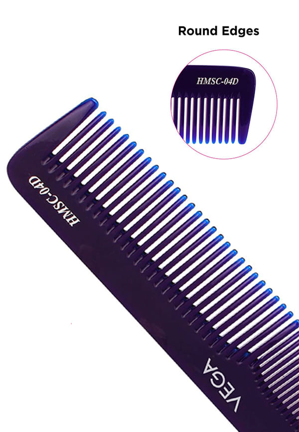 Spectra Dual Color -Graduated Dressing Hair Comb,Handmade for Men and Women, (HMSC-04D) – thumbnail 5