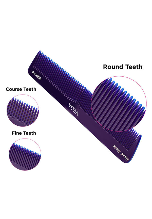 Spectra Dual Color -Graduated Dressing Hair Comb,Handmade for Men and Women, (HMSC-04D) – thumbnail 6