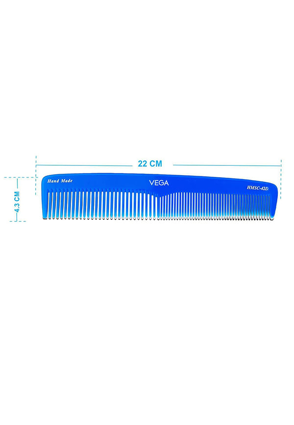 Spectra Dual Color -Graduated Dressing Hair Comb,Handmade for Men and Women, (HMSC-42D) – thumbnail 3