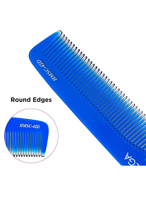 Spectra Dual Color -Graduated Dressing Hair Comb,Handmade for Men and Women, (HMSC-42D) – thumbnail 5