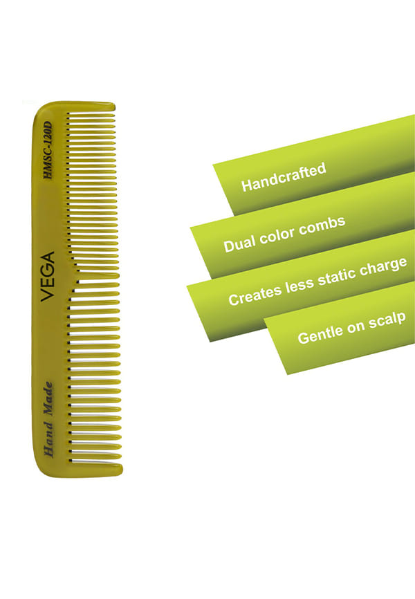 Spectra Dual Color- Pocket Hair Combfor Men and Women (HMSC-120D) – thumbnail 4