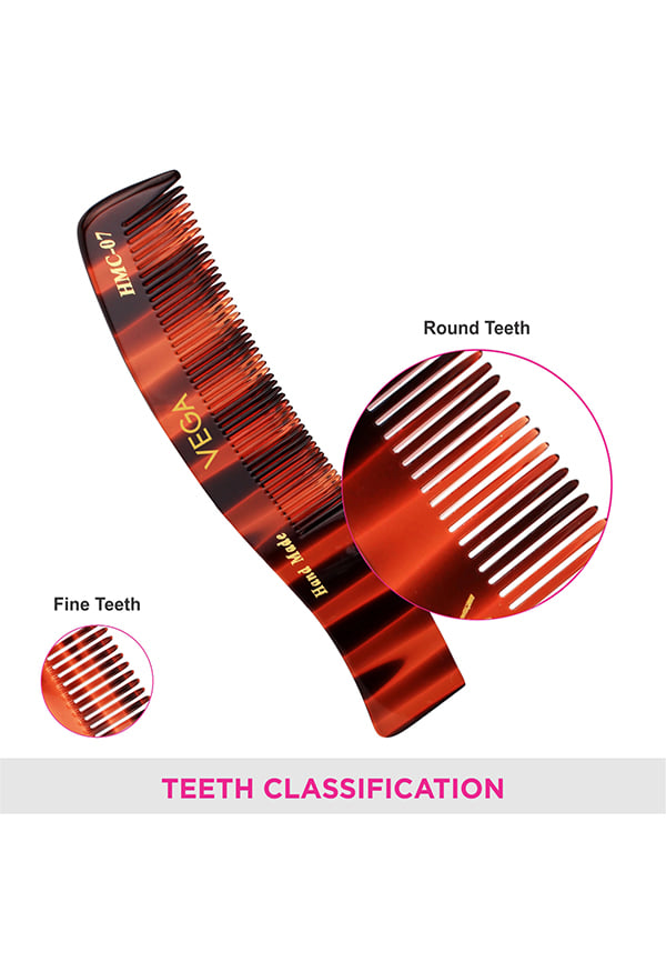 Vega Handcrafted Graduated Dressing Hair Comb (HMC-07) – thumbnail 4