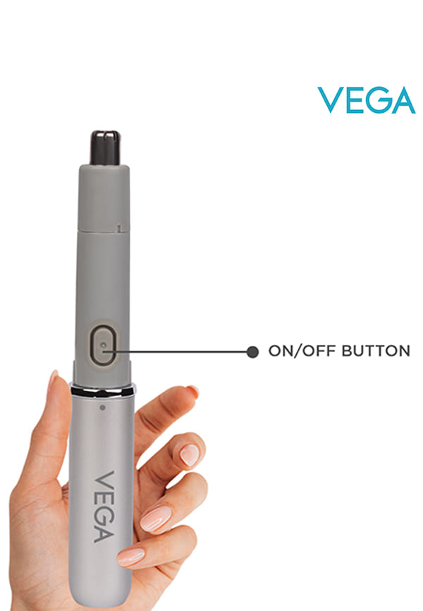 EZY 2-In-1 Unisex Face/Body & Nose Trimmer, IPX 5 Water Resistant, (VHBT-02) – thumbnail 3