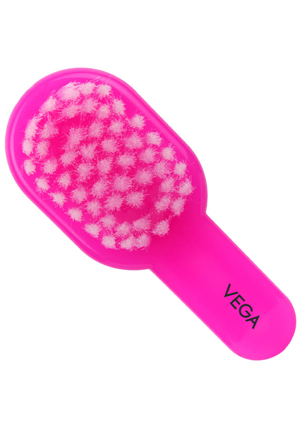 Vega Baby Hair Brush (India's No.1* Hair Brush Brand) with Soft Bristles for New Born Baby, Color May Vary, (9958) Vega Baby Hair Brush (India's No.1* Hair Brush Brand) with Soft Bristles for New Born Baby, Color May Vary, (9958)